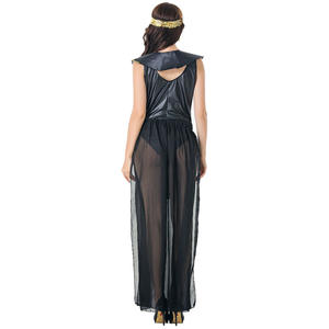 Disfraz de Cleopatra de la diosa griega de Halloween <span class=keywords><strong>para</strong></span> mujer europea y americana, ropa de puesta en escena de charol de PU <span class=keywords><strong>para</strong></span> mujer, 2017 - Product Image 2