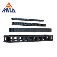 Cadena de tracción cerrada industrial Kwlid Bridge de alta calidad para máquinas CNC, con eslabones de plástico, separador de núcleo y nailon PA66