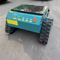 Tondeuse à gazon télécommandée de qualité industrielle à faible niveau sonore avec une largeur de coupe de 1000 mm pour une utilisation silencieuse dans les zones résidentielles