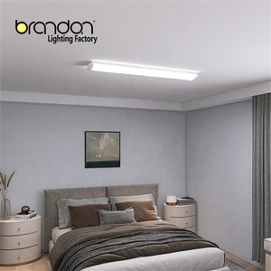 Brandon 20W 40W cho UL CE DLC chứng nhận kiến trúc LED phẳng Ống Batten ánh sáng cho văn phòng cà phê cửa hàng <span class=keywords><strong>Hot</strong></span> Bán nhà - Product Image 1