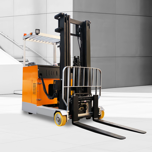High Inventory Double Deep <strong>Reach</strong> Automatic Scissor Stack Swing Forklift Full Electric Pallet <strong>Truck</strong> ZHAOSHENG CPD10 1000kg 4WD - Product Image 1