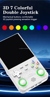 Consoles de jeux portables R36 Ultra, système Linux, écran IPS de 4,0 pouces, prise en charge du Wi-Fi, joystick couleur de combat, consoles de jeux vidéo rétro