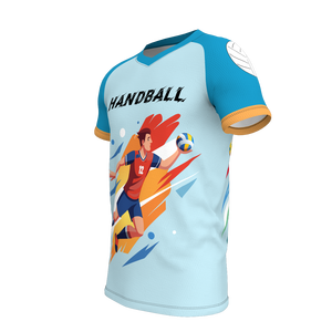Camiseta de Balonmano para Hombre HIRBGOD, Diseño de Balonmano por Sublimación, Camiseta Deportiva para Jugador de Balonmano, Venta al por Mayor de Camisetas de Equipo - Product Image 4