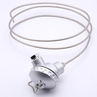 Fabriqué en chine, capteur de température élevée, acier inoxydable, vis filetée, type k, thermocouple