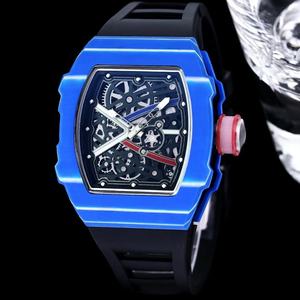 Reloj de Hombre de Negocios Multicolor de Alta Calidad, Más Vendido, Elegante Caja Redonda, Movimiento Mecánico, Calendario Perpetuo, Correa de 22 mm - Product Image 1