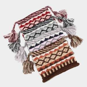 Nuevo Gorro de Punto con Orejas de Gato para Mujer, Gorro de Invierno Cálido de Jacquard con Trenzas - Product Image 2