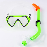 Le kit de masque et de tuba en silicone pour enfants le plus vendu convient à la natation sous-marine