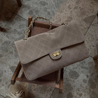 Bolso Tote de Cuero de Ante Vintage para Mujer, Marca Privada 2026, Tamaño Grande, para Negocios, Corporativo, Almacenamiento de Maquillaje
