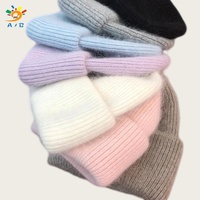 Gorro de Punto AJB con Etiqueta Personalizada Directo de Fábrica, Unisex, Sólido, con Puño, Logotipo Bordado, Texto, Invierno, Playa, Viajes, OEM, 56-58CM