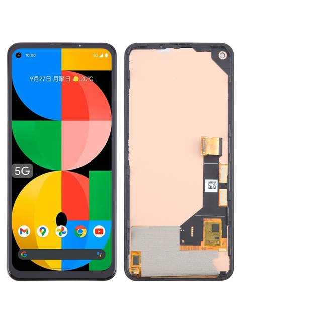 TFT LCD Display with 1-Year Warranty for Google Pixel 5A 5G 6.4-Inch In-cell Screen Model G1F8F G4S1M
