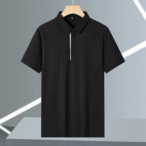 High Quality Company Uniform Polyester Men Polo T-shirt Custom Men's Embroidery Logo Polo T-shirt Golf Polo Shirts - Product Image 1