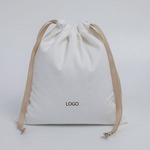 Cotton Drawstring Bag Small Storage Super Soft Muslin Gift Large <b>Christmas</b> Santa <b>Sack</b> Canvas - Product Image 4