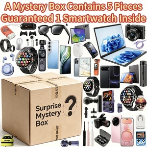 Caja Misteriosa con <span class=keywords><strong>Smartwatch</strong></span> Garantizado, Sorpresa Electrónica, Venta al por Mayor, 5 Artículos Aleatorios, Teléfono 5G, Auriculares, Tablet, Cajas Ciegas - Product Image 1