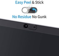 Capot de caméra coulissant pour Tesla Model 3/ Y Intérieur Cabine Caméra Ordinateur Portable PC Face Frontale Webcam Sticker Blocker Protégez votre vie privée