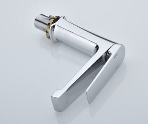 Grifo de un solo orificio para baño, grifería de agua fría y caliente para Hotel, contemporáneo - Product Image 2