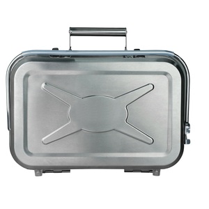 Parrilla plegable de acero inoxidable 410 OEM al aire libre mini Parrilla de barbacoa estilo maletín Parrilla de barbacoa - Product Image 3