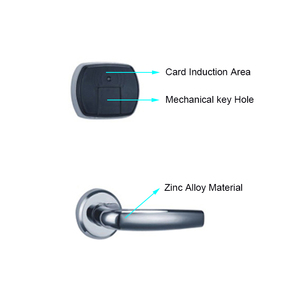 Chia phong cách RFID thẻ chìa khóa cửa khóa cửa thông minh khóa cho khách sạn - Product Image 2