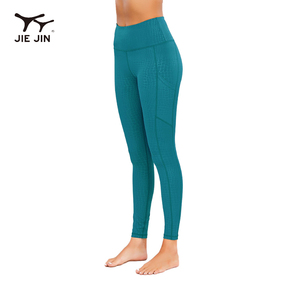 JIEJIN Wholesale Solid Print Soft High Wasted Workout Fitness Butt Lifting <strong>Tight</strong> Leggings Yoga Pants <strong>for</strong> <strong>Tall</strong> <strong>Women</strong> - Product Image 5