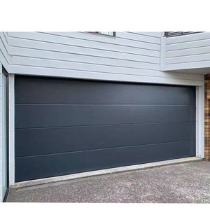 Plaque d'aluminium plate porte de garage télécommande intelligente électrique villa porte à rabat en alliage d'aluminium porte à rabat - Product Image 3