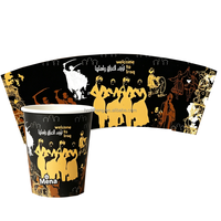 Gobelet en papier PE à paroi simple/double, écologique, jetable, personnalisable (logo, couleur, taille) pour café chaud – Meilleures ventes
