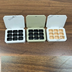 Bán buôn trang điểm màu Pallet Rỗng từ hút Nail Art Box nhựa Eye Shadow Palette - Product Image 1