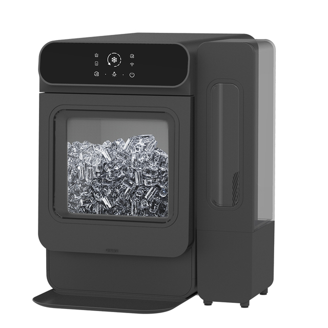 15KG Self Cleaning Soft Crunchy Chewable Pellet Pebble Countertop Nugget Ice Maker Making Machine Household