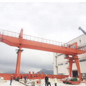 Grúa de pórtico de doble viga de 50 toneladas de fábrica industrial, 5 toneladas utilizadas para elevar mercancías para transferir - Product Image 4