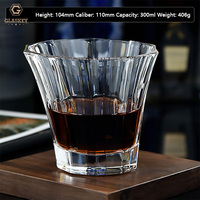 Verres à whisky de 300 ml à fond épais fabriqués à la machine, verres polyvalents, verres à bourbon, verres à whisky Rye Rock, verres à shot, verres à bière