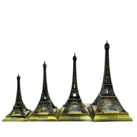 Décoration de la Tour Eiffel de Paris, décorations de chambre, ornements créatifs, artisanat en métal, souvenirs touristiques, ornements