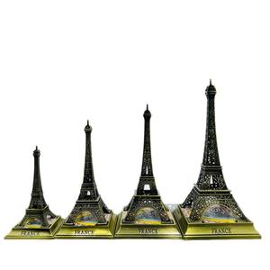 Dekorasi Rumah Menara Eiffel <span class=keywords><strong>Paris</strong></span>, Hiasan Kamar, Ornamen Kreatif, Kerajinan Logam, Suvenir Turis - Product Image 6