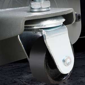 Resistente da 5 tonnellate di capacità di basso profilo idraulico carrello da pavimento rapido rialzo a doppia pompa pistoni metallo metallurgia parte macchinari - Product Image 6