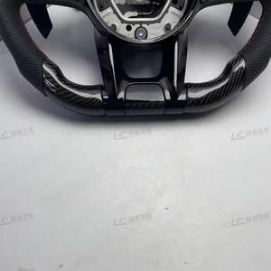 Volante Deportivo de Fibra de Carbono y Cuero a <span class=keywords><strong>Precio</strong></span> de Fábrica para Benz C200 W205 W213 W222 con Pantalla LED - Product Image 3