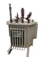 Transformateur immergé dans l'huile pour extérieur, 630 kVA, 1000 kVA, transformateur abaisseur de tension industriel