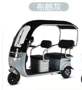 Nuevo Triciclo Eléctrico 2024, Motocicleta Eléctrica Familiar, Bicitaxi de Tres Ruedas, Ebike - Product Image 5
