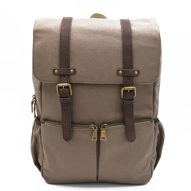 Wholesale Classic Designer Custom Logo Back Packs Hiking Camping Bags Canvas Travel Backpacks