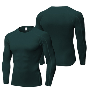 Camicia da allenamento Fitness a compressione da uomo OEM/ODM <span class=keywords><strong>maglietta</strong></span> <span class=keywords><strong>attillata</strong></span> da palestra sportiva con Bodybuilding a maniche lunghe <span class=keywords><strong>maglietta</strong></span> <span class=keywords><strong>nera</strong></span> da ginnastica <span class=keywords><strong>attillata</strong></span> - Product Image 5