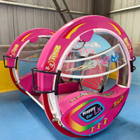 Manèges de parc d'attractions Happy Le Ba Car Games, Manèges de voitures rotatives à 360 degrés, Manèges de voitures roulantes, Fourniture d'usine