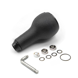 Poignée de moulinet de pêche QY 27 mm TPE antidérapante pour modification de moulinet spinning Shimano Vanford Noir Or - Product Image 2