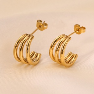 Nivel de inimalismo de acero inoxidable, 18K - Product Image 3
