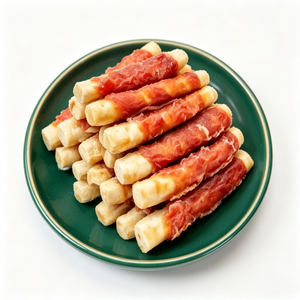 Bâtonnets Nutritionnels Naturels Sans Céréales Riches en Calcium pour le Soutien Osseux, au Poulet et au <span class=keywords><strong>Canard</strong></span> Enrobés <span class=keywords><strong>de</strong></span> Lait, Alimentation et Friandises pour Chiens, Vente en Gros - Product Image 2