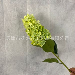 Ramo de Flores Artificiales de Hortensia en Forma de Cono, Flores de Seda de Alta Simulación, Accesorios para Fotografía de Bodas al Aire Libre, Decoraciones para el Hogar - Product Image 2