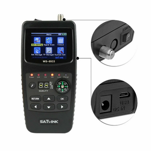 Buscador de satélites <span class=keywords><strong>Satlink</strong></span> Satfinder digital de 2,1 pulgadas, pantalla LCD FTA C & KU, banda <span class=keywords><strong>WS</strong></span> 6933 WS6933, 1, 2, 1, 2, 1, 2 - Product Image 4