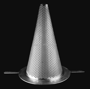 Ống Lọc Hình Nón Tiêu Chuẩn SS 316 Ống 3 / 4 Inch 1 Inch 2 Inch Với Lỗ 1 / 8 Inch - Product Image 1