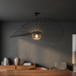 Lampe sur pied ovale en rotin et bambou faite à la main, réglable en hauteur, télécommandée, E26, économe en énergie, style bohème, écologique - Product Image 4