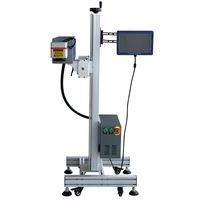 Marqueur laser CO2 volant Bluetimes 35w 40w 45w 60w pour le codage industriel, la gravure sur bois, plastique, papier, céramique, verre