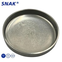 SNAK 21MM Bouchons de gel d'expansion en acier inoxydable Bouchon d'eau Bouchon de gel en cuivre Bouchons de moteur Personnaliser n'importe quelle taille