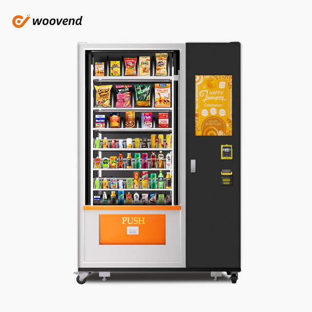 Wholesale Customized Beverage Vending Machine With Credit Card Payments OEM ODM Service Frozen Drink / Snacks & Soda Dispenser