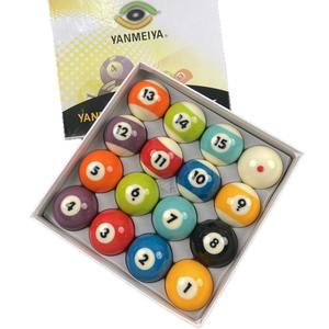Juego de Bolas de Billar Yanmeiya de 16 Piezas de Resina, Tamaño Estándar, para Torneos de Billar Americano - Product Image 5