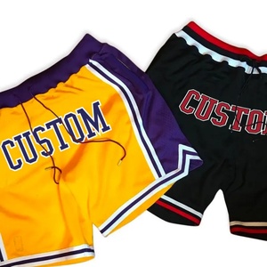 Pantalones Cortos de Baloncesto para Hombre, Personalizados con Logotipo, Estilo Retro, Antiguos, de los Toronto Raptors, con Bolsillos, de Malla Blanca de Poliéster - Product Image 3