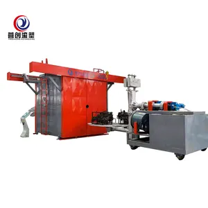 Pvc plastik ürün imalat makinesi rotasyonel kalıplama makinesi Roto döküm ekipmanları